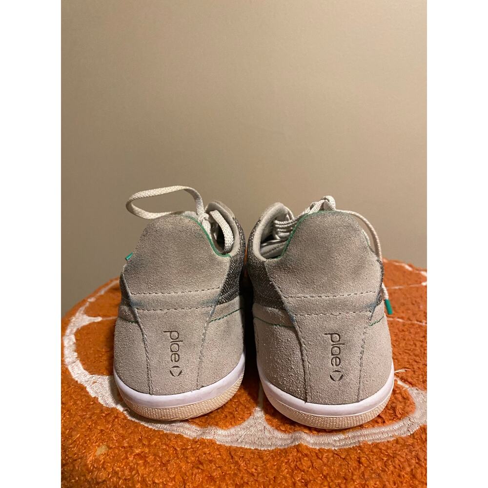 EUC Plae Prospect Lace Up Sneakers Silver Green 7.5 Mens/ 9 Womens* No insoles - Picture 5 of 7